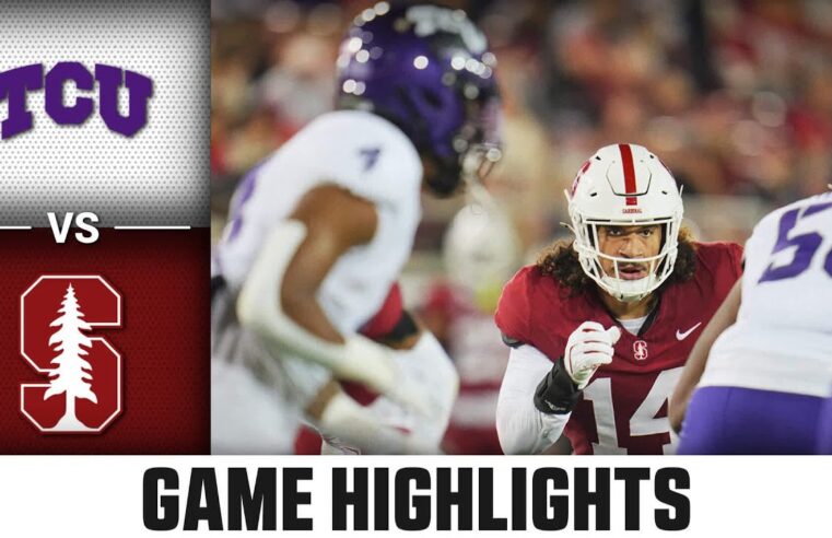 TCU vs. Stanford Game Highlights | 2024 ACC Football