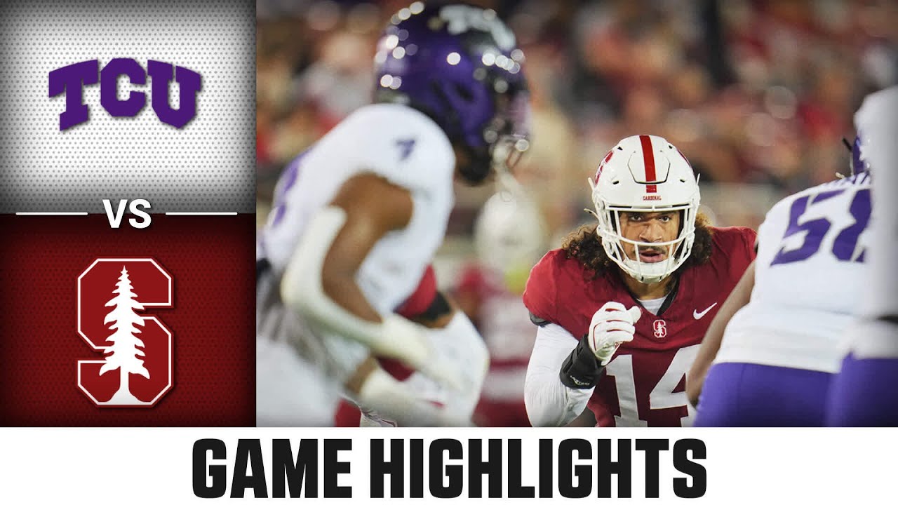 TCU vs. Stanford Game Highlights | 2024 ACC Football