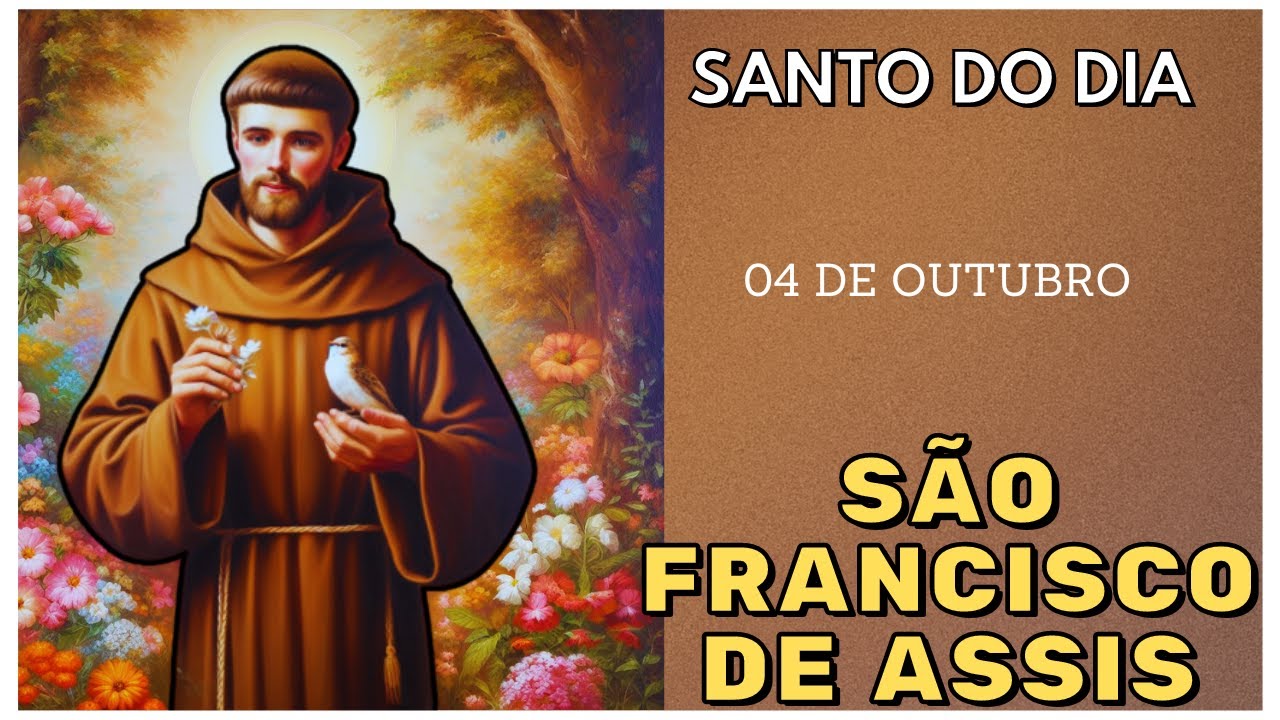 Descubra a Transformadora História de São Francisco de Assis no Santo do Dia 04 de Outubro! 🕊️