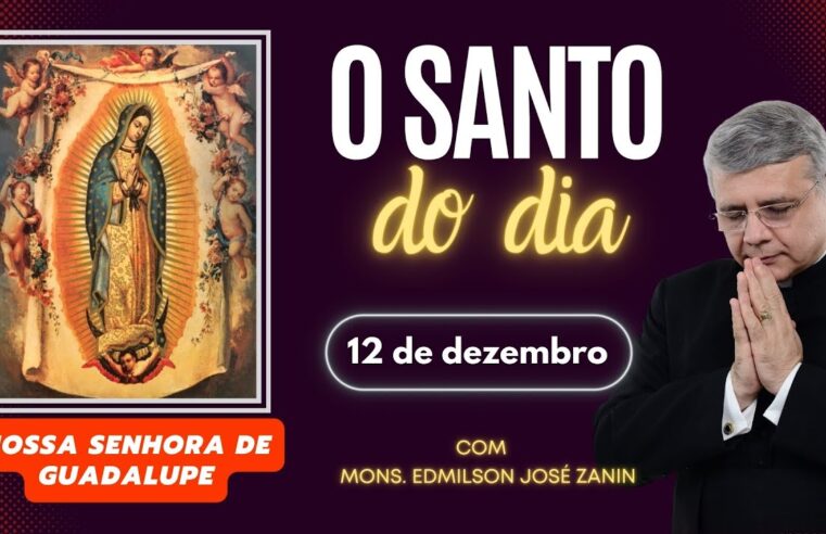 SANTO DO DIA – 12 DE DEZEMBRO: NOSSA SENHORA DE GUADALUPE