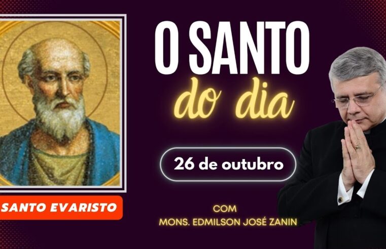 Santo do Dia 26 de Outubro: Conheça a História de Santo Evaristo