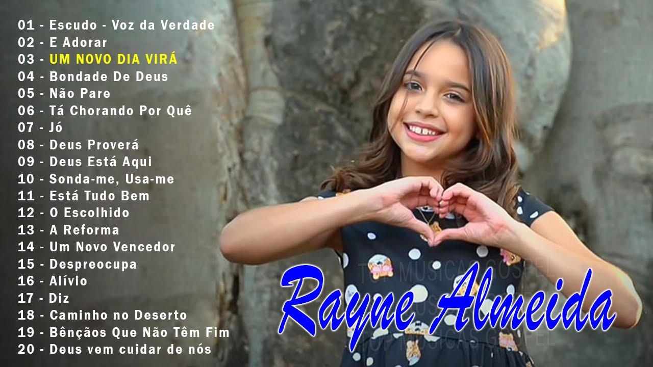 Louvores de Adoração – Rayne Almeida – Escudo – Voz da Verdade, É Adorar, … Só As Melhores Músicas Gospel, Hinos Gospel