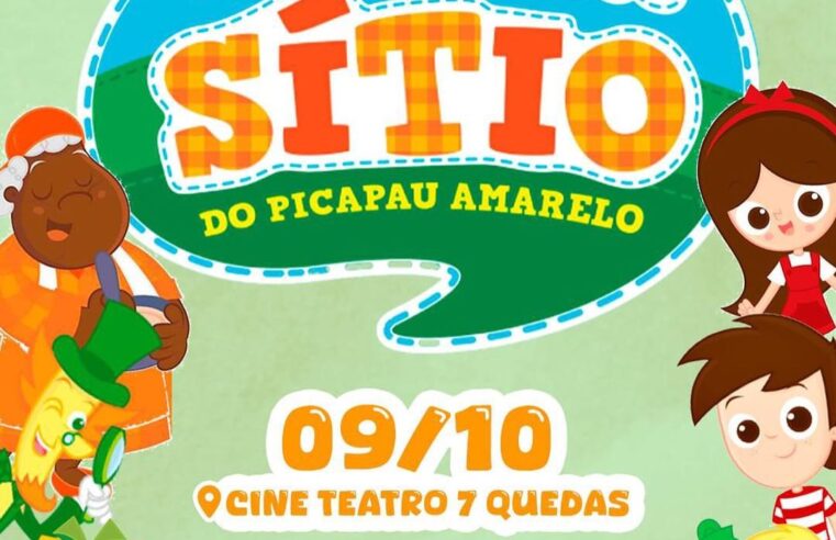 Espetáculo Sítio do Pica-Pau Amarelo: Não perca em Guaíra!