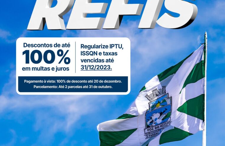 Refis 2024: Regularize suas dívidas com 100% de desconto!