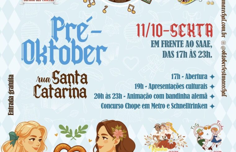 Participe da pré-Oktoberfest em Marechal Rondon!