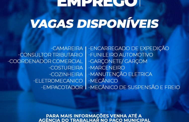 Vagas de emprego em Guaíra: Confira oportunidades desta semana