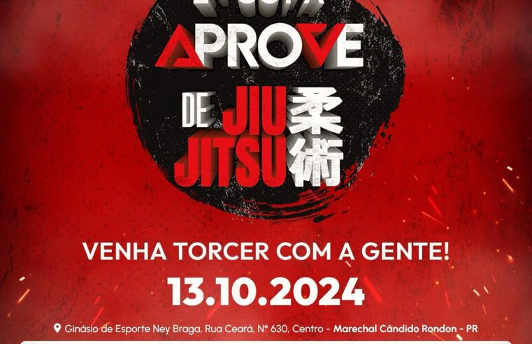 Marechal Rondon recebe 2ª Copa Aprove de Jiu-Jitsu neste domingo