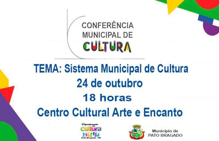 1ª Conferência Municipal de Cultura: Participe e Contribua!