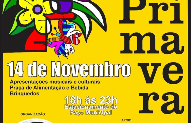 Festa da Primavera em Medianeira é remarcada para novembro