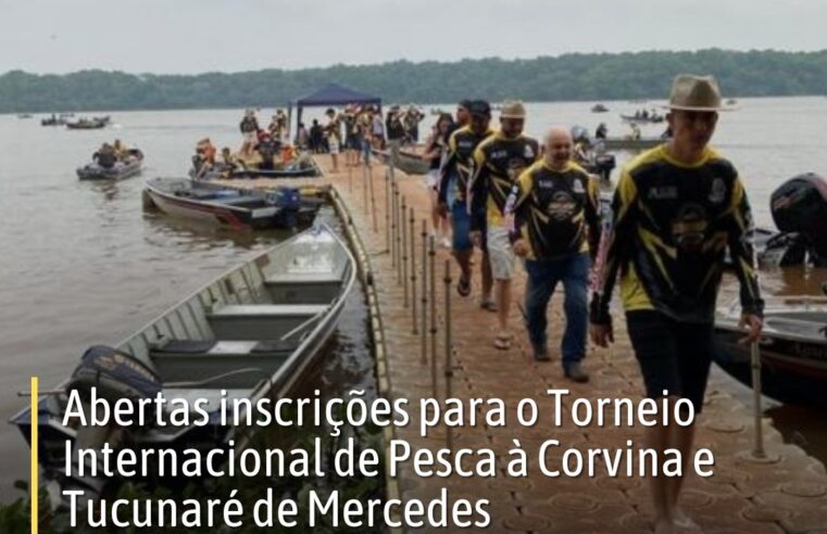 Participe do Torneio de Pesca em Mercedes e ganhe prêmios!