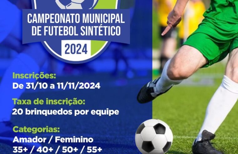 Santa Terezinha: Inscreva-se no Campeonato de Futebol Sintético!