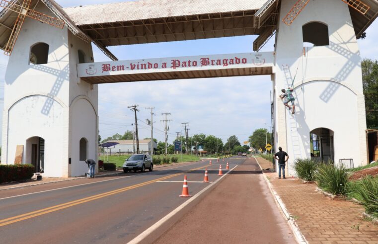 Revitalização do Pórtico de Pato Bragado é retomada!