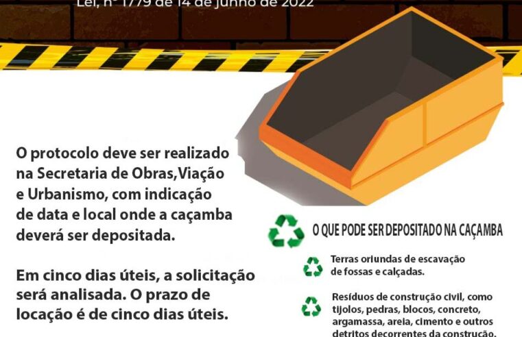 Descarte inteligente: Solicite caçambas em Pato Bragado