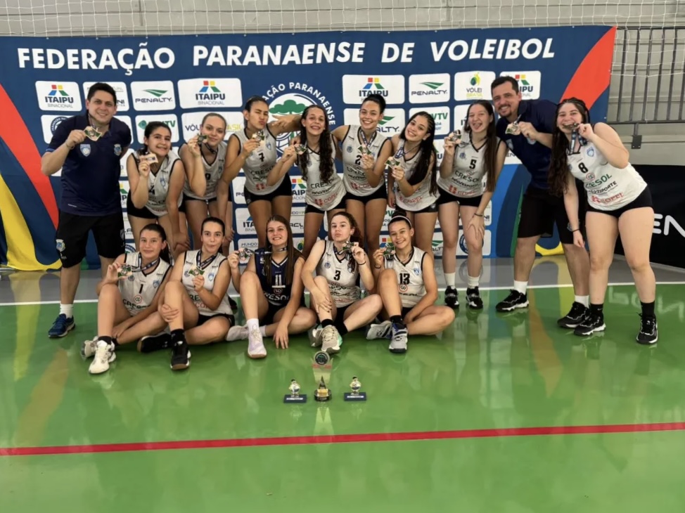 ASAVOLEI/Santa Helena conquista bronze no Campeonato Paranaense