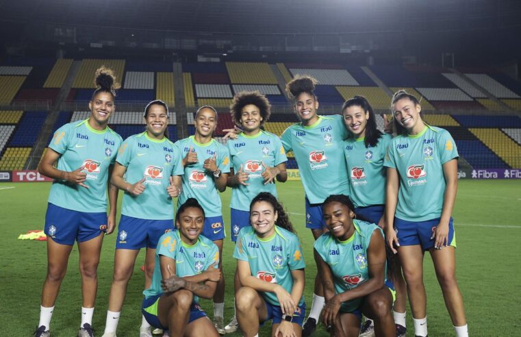 Seleção feminina encara Colômbia em primeiro jogo pós-Olimpíada