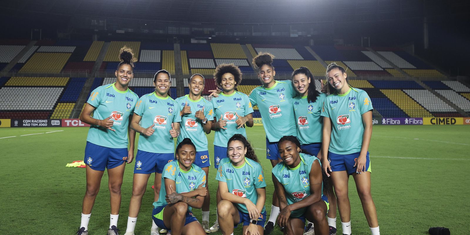 Seleção feminina encara Colômbia em primeiro jogo pós-Olimpíada