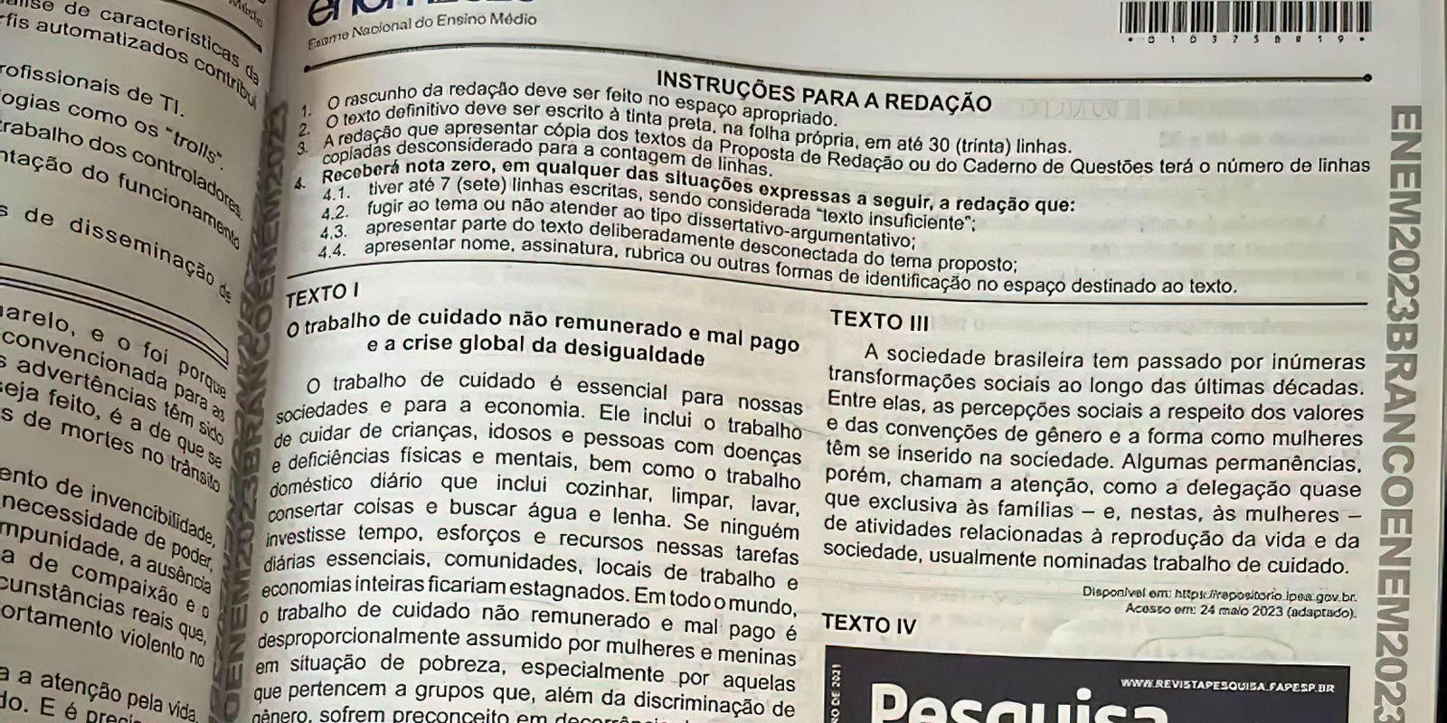 Inep Lança Cartilha da Redação do Enem 2024: Confira as Dicas para Alcançar a Nota Máxima