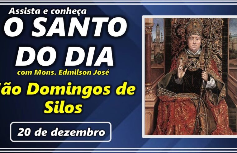 SANTO DO DIA – 20 DE DEZEMBRO: SÃO DOMINGOS DE SILOS