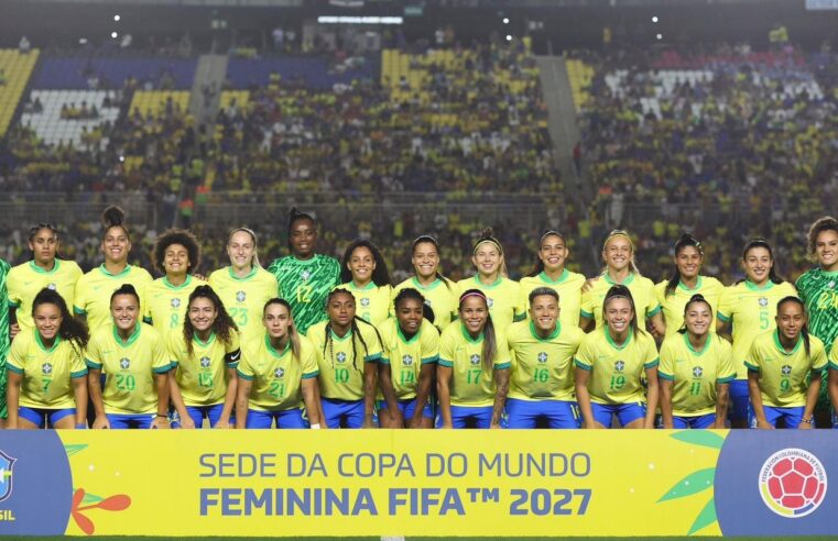 Seleção Feminina encara Colômbia em amistoso decisivo hoje