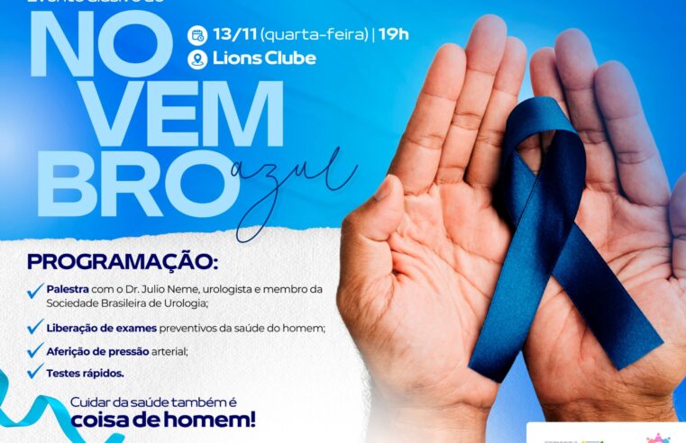 Participe do evento ‘Novembro Azul’ em São Miguel do Iguaçu 💙