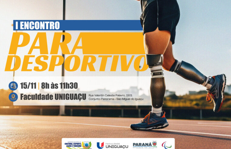 I Encontro Paradesportivo em São Miguel: Participe! 🏅