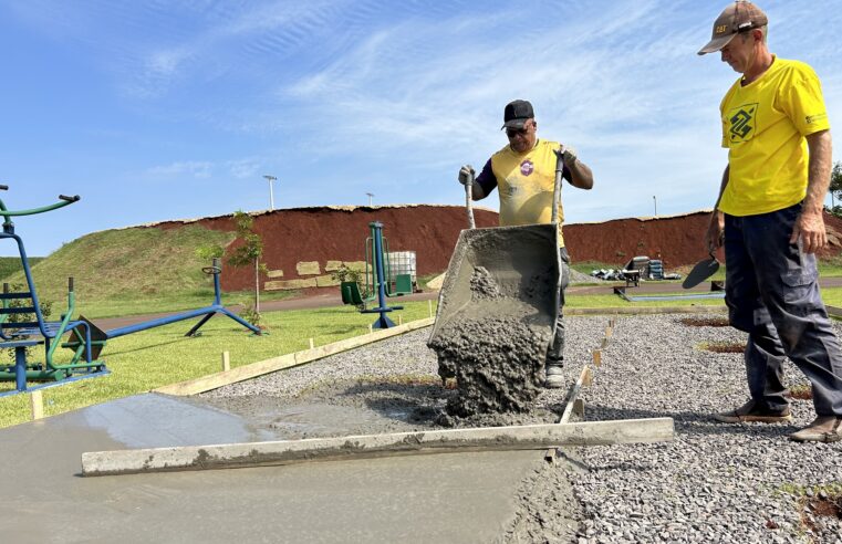 Academia ao ar livre volta ao Lago Municipal em Mercedes