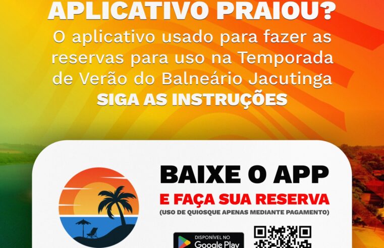 Curta a Temporada de Verão no Balneário Jacutinga com o App Praiou