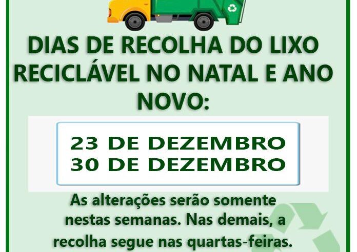 Recolha antecipada de recicláveis em Pato Bragado: saiba mais