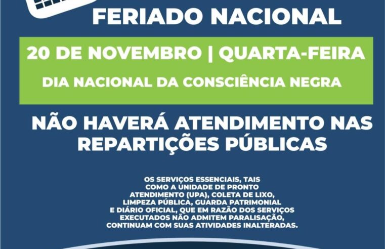 Feriado altera serviços públicos em Santa Terezinha de Itaipu