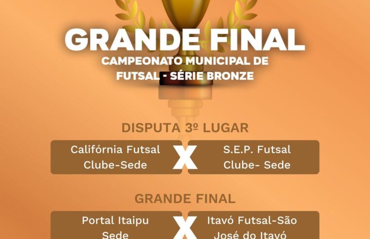 Decisão do Campeonato Municipal Série Bronze em Itapulândia