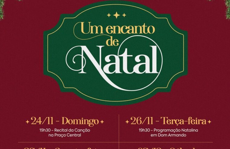 Não perca o Recital da Canção em Missal neste domingo