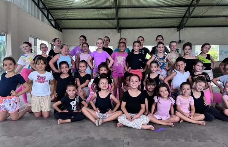 Ensaio Geral de Ginástica Rítmica em Santa Terezinha de Itaipu