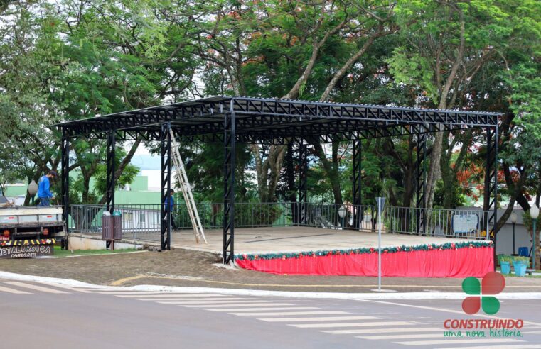 Missal Inaugura Cobertura no Palco da Praça para Artistas Locais