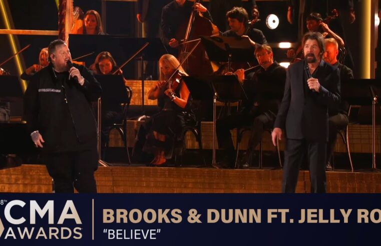 Brooks & Dunn ft. Jelly Roll – “Believe” | Live at CMA Awards 2024