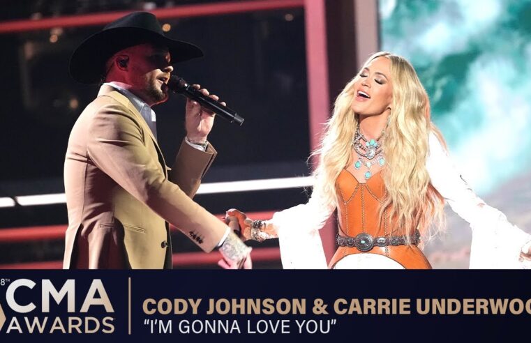 Cody Johnson and Carrie Underwood – “I’m Gonna Love You” | Live at CMA Awards 2024