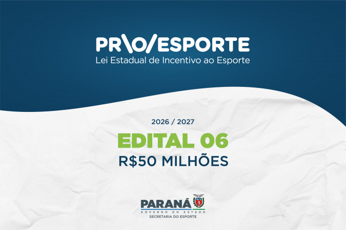 Edital Proesporte libera R$ 50 milhões para projetos esportivos