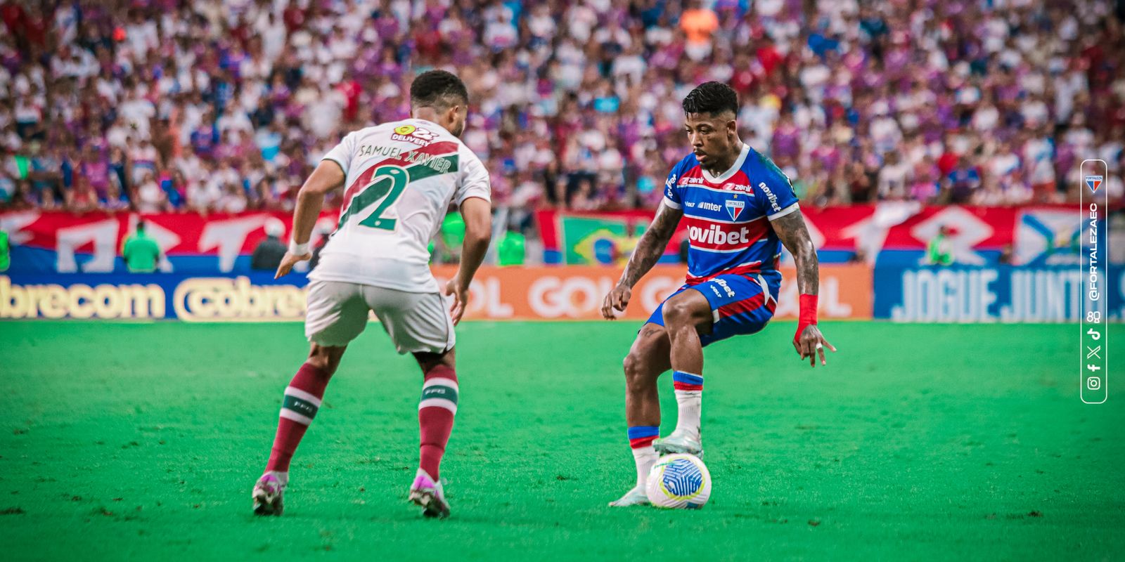 Fluminense x Fortaleza hoje às 21h30 no Maracanã