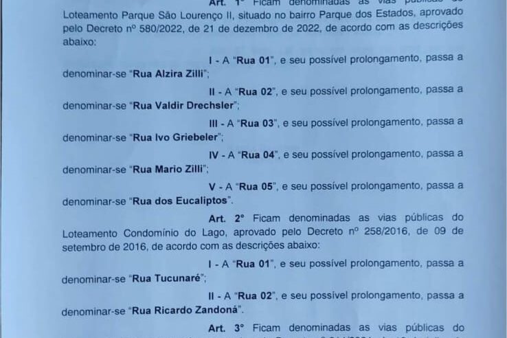 Projeto de Lei 54/2024 gera polêmica em Santa Terezinha de Itaipu