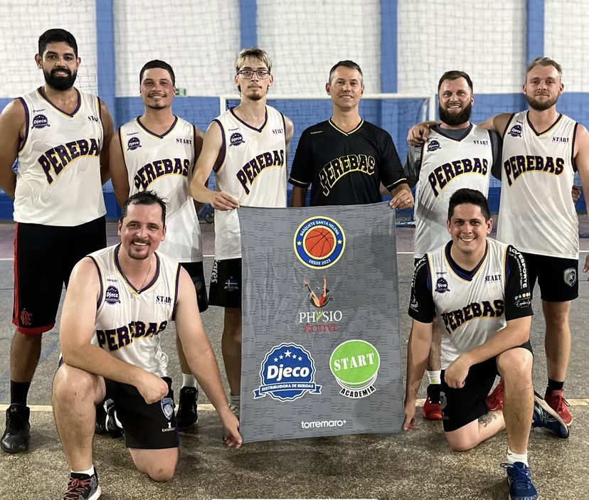 Os Perebas e Auto Elétrica Shingo farão a final do Municipal de Basquete em Santa Helena