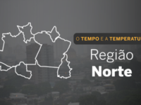 PREVISÃO DO TEMPO: Alerta de chuva intensa no Norte