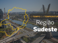 PREVISÃO DO TEMPO: Chuva predomina no Sudeste nesta quarta (13)