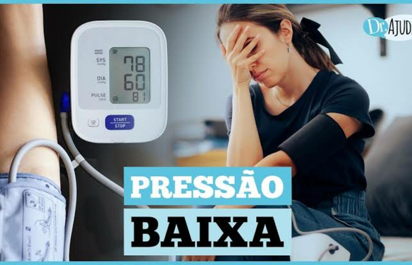 Hipotensão arterial: entenda causas e sintomas da pressão baixa