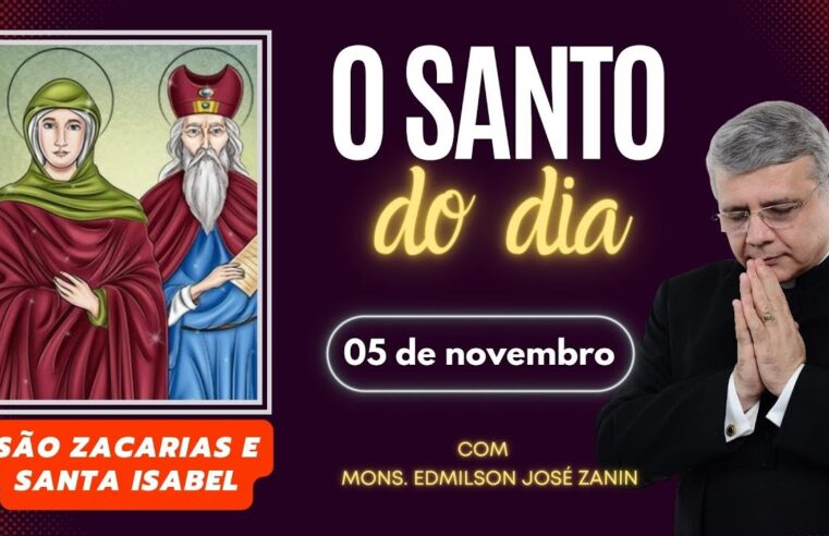 Santo do Dia 05/11: Conheça a história de Zacarias e Isabel