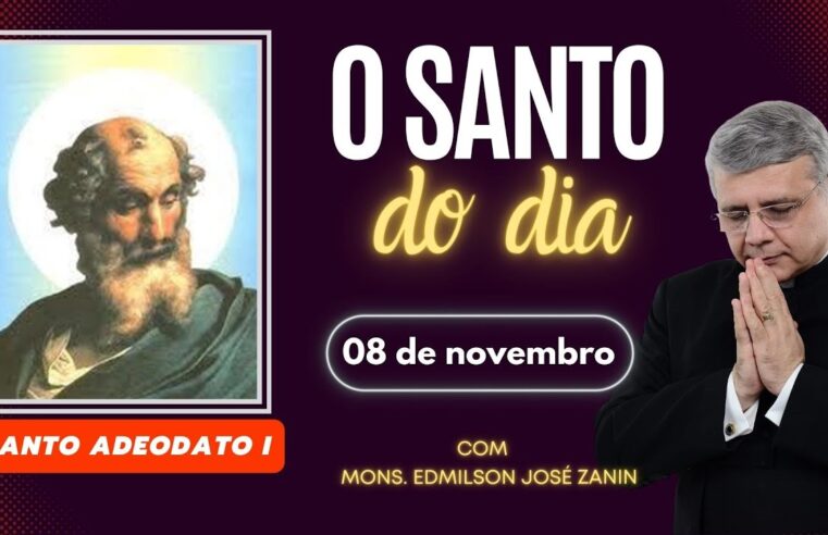 Santo do Dia 08 de Novembro: Conheça Santo Adeodato I 🙏