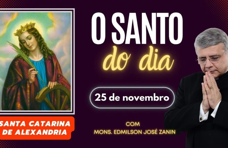 Santo do Dia 25 de novembro: Santa Catarina de Alexandria