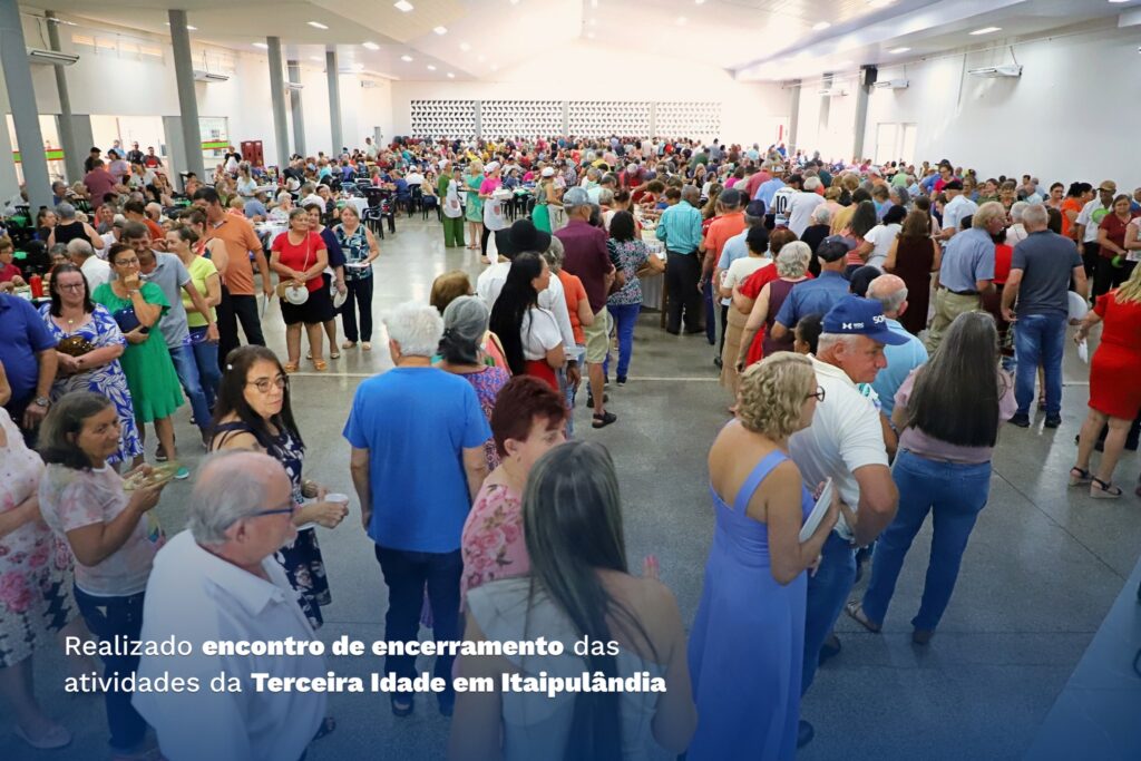 #TERCEIRAIDADE  Realizado encontro de encerramento das atividades da Terceira Idade em Itaipulândia

Nesta quinta-feira (05), a Secretaria de Assistên