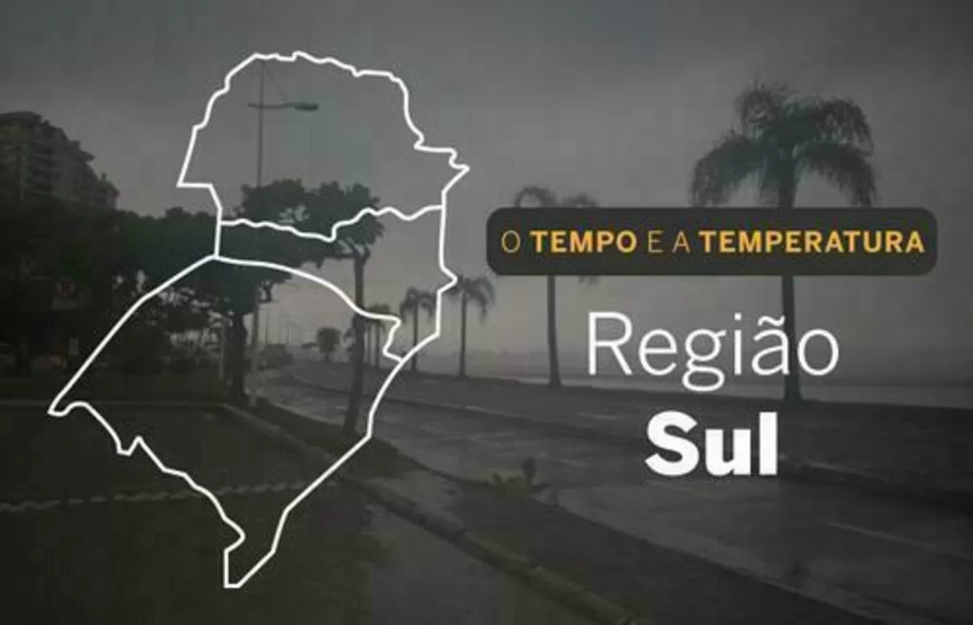 Previsão do tempo no Sul: chuva, trovoadas e calor ☀️🌧️