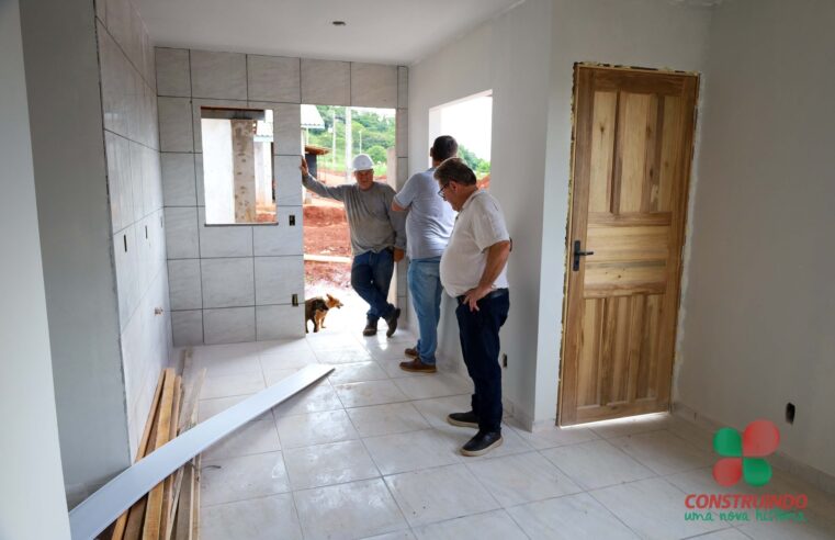 Obras no Conjunto Habitacional Portão Ocoí avançam em Missal