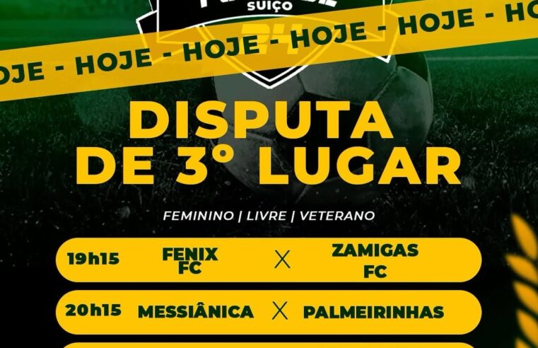 Decisão 3º lugar do Futebol Suíço 2024 acontece hoje!