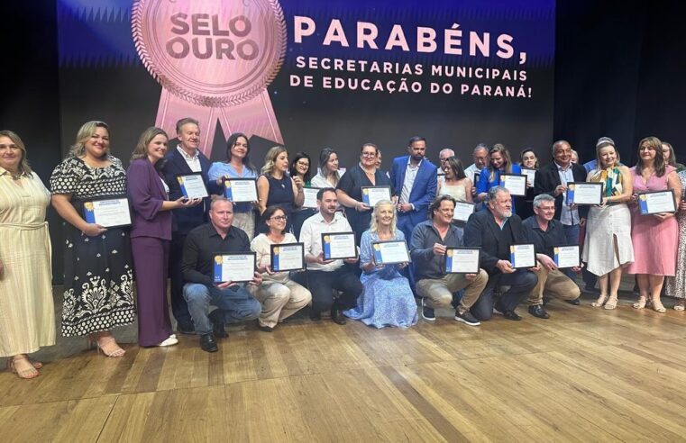 Santa Terezinha recebe Selo Ouro em alfabetização infantil 🏅